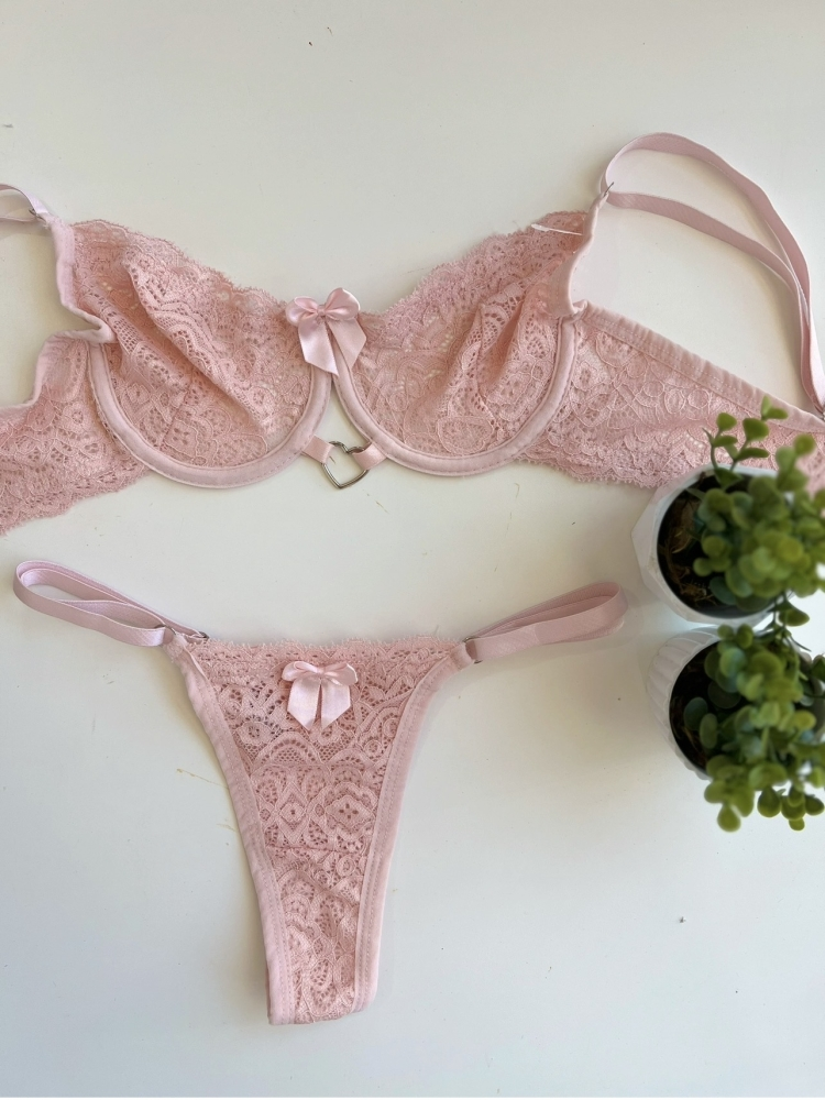 Conjunto com aro sem bojo tam.único