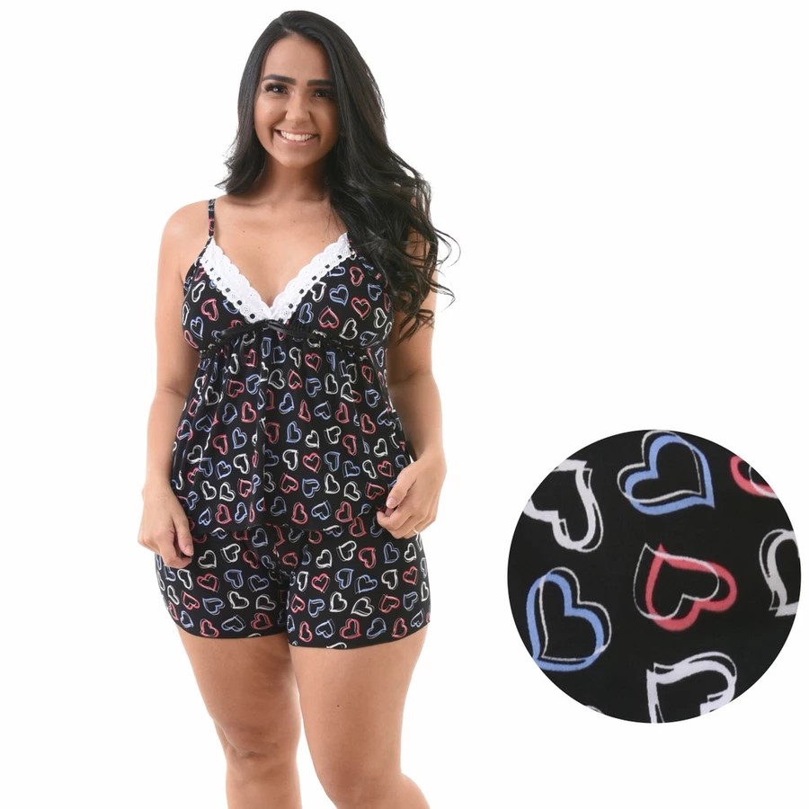 Baby Doll Feminino Liganete Malha Fria – Conforto e Elegância - Imagem 3