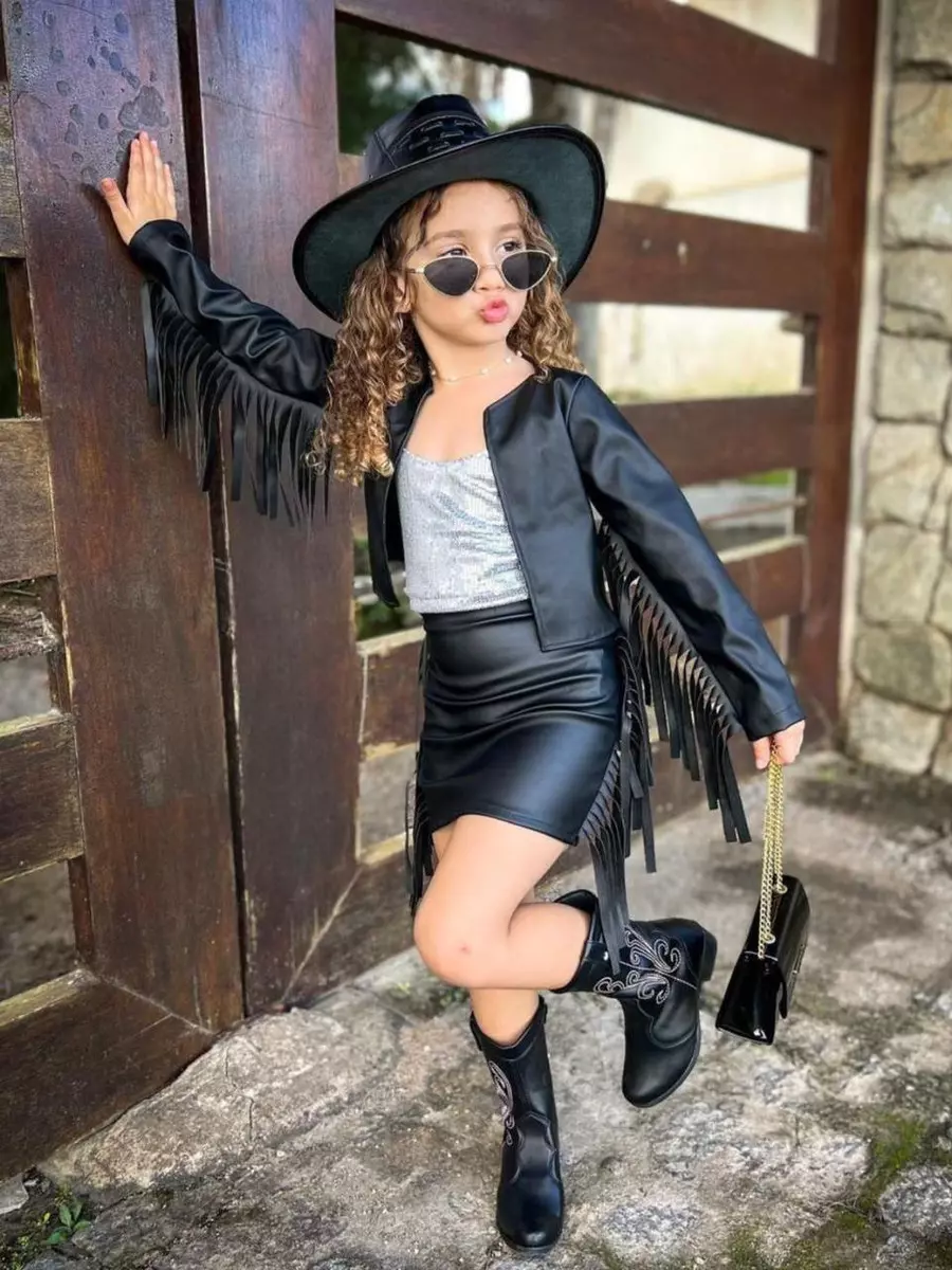 Conjunto Infantil Country Boiadeira – 2 Peças - Imagem 2