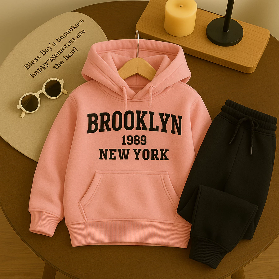 Conjuntinho Infantil Moletom Brooklyn