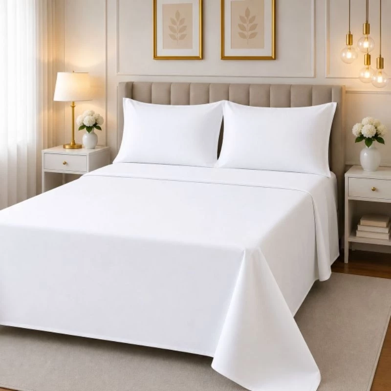Jogo de Cama Queen 500 Fios Percal Toque Algodão – 3 Peças - Imagem 5