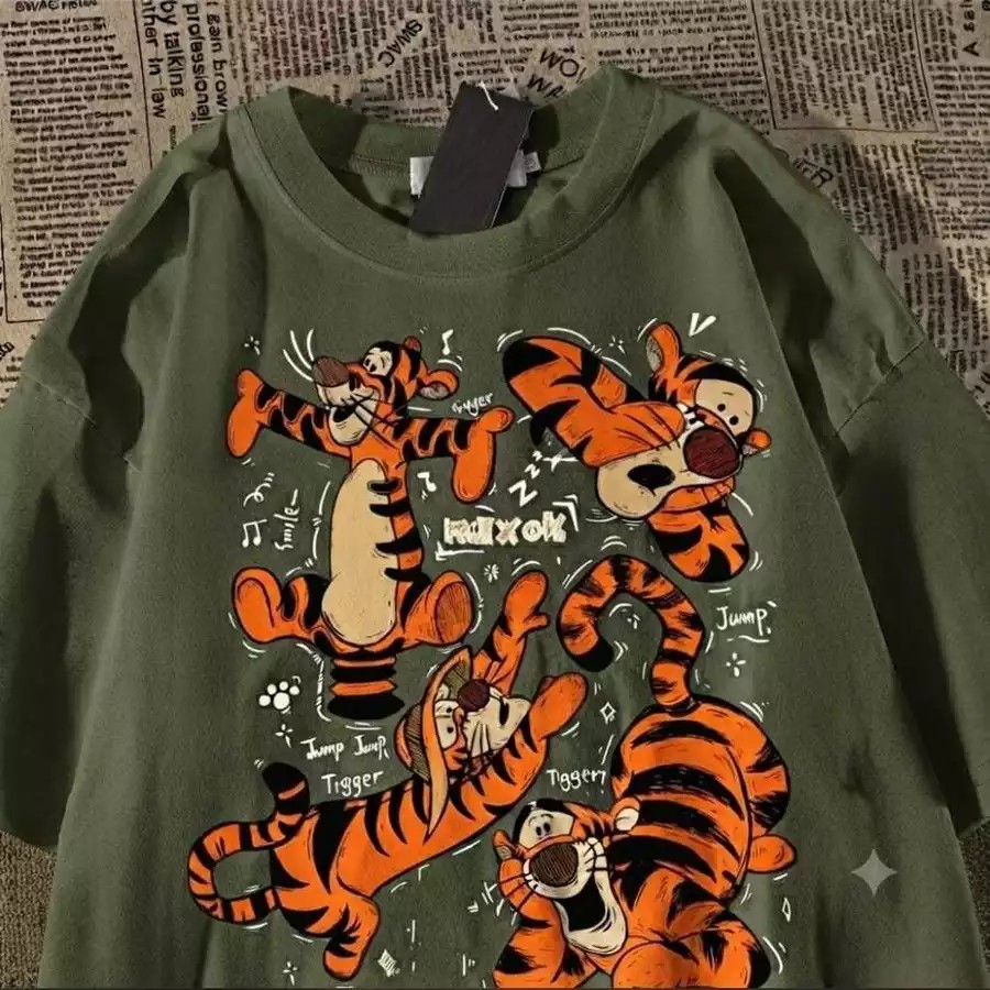 Camiseta Unissex Estampa Tigrão Retrô – 100% Algodão Premium | Casual e Streetwear - Imagem 5