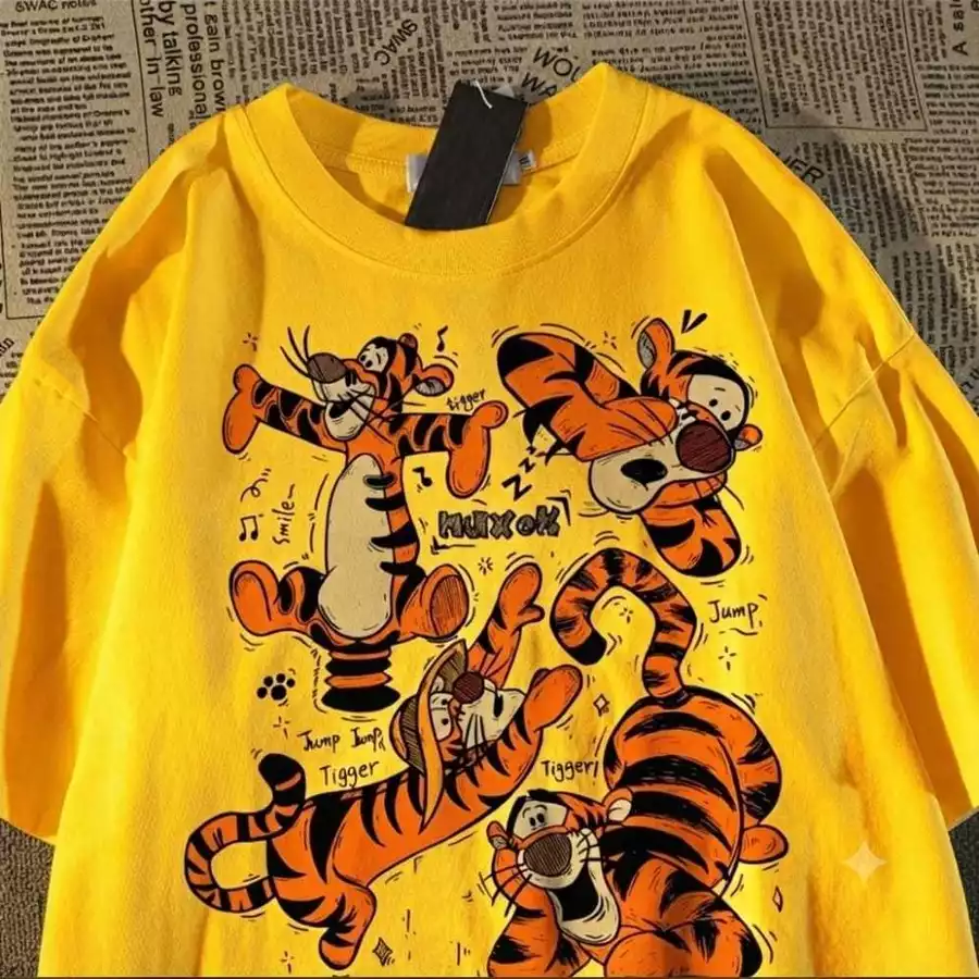 Camiseta Unissex Estampa Tigrão Retrô – 100% Algodão Premium | Casual e Streetwear - Imagem 4