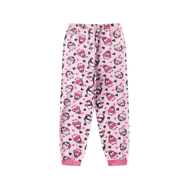 Pijama Infantil Coração Pinguim - Imagem 3