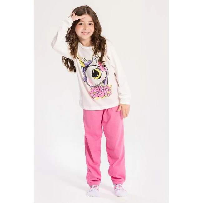 Pijama Infantil Unicórnio - Imagem 2