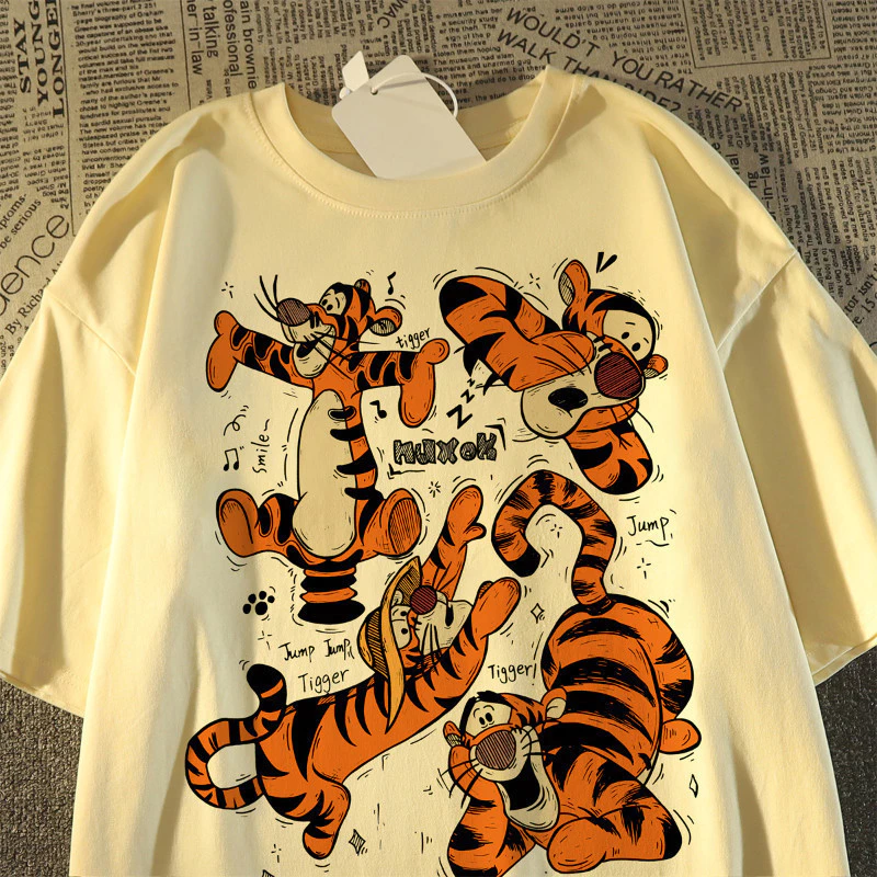 Camiseta Unissex Estampa Tigrão Retrô – 100% Algodão Premium | Casual e Streetwear - Imagem 2
