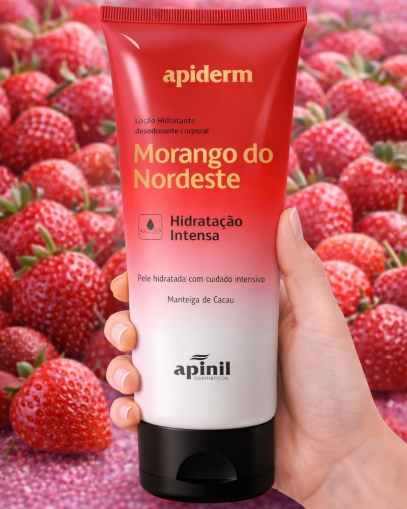 Loção Hidratante Apiderm Cereja & Avelã 190g - Apinil
