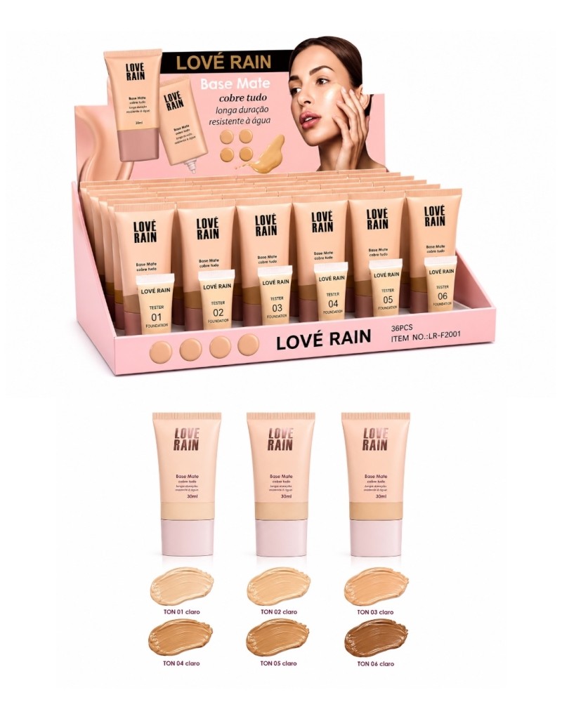Base Matte Lové Rain (LR-F2001)