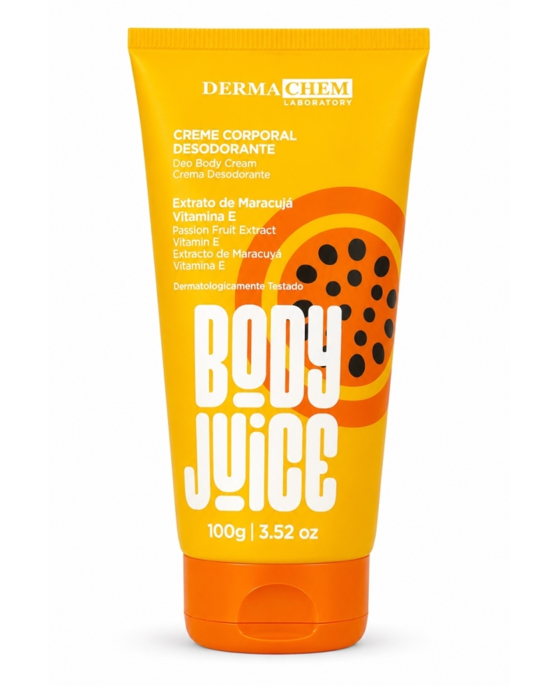Creme Corporal Desodorante Body Juice Maracujá 100g – Dermachem