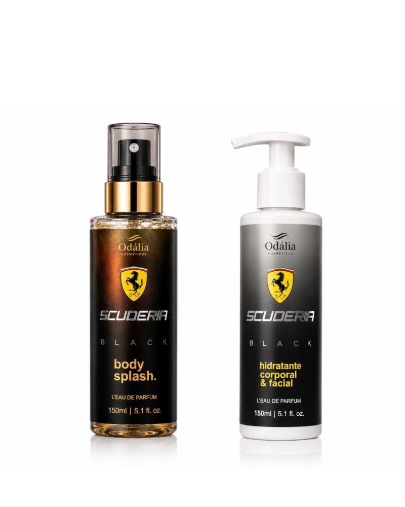 KIT 2UND]Body Splash Scuderia+ Hidratante Corporal e facial Scuderia 150ml - Odália