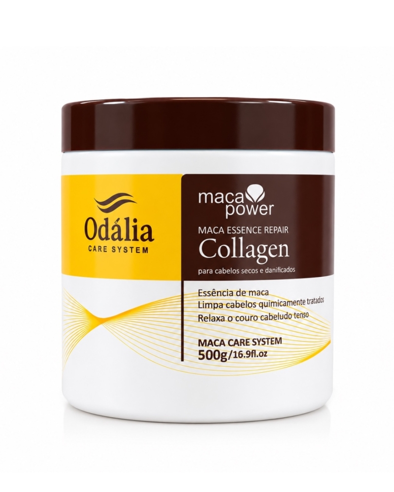 Máscara Capilar Maca Power Collagen 500g - Odália