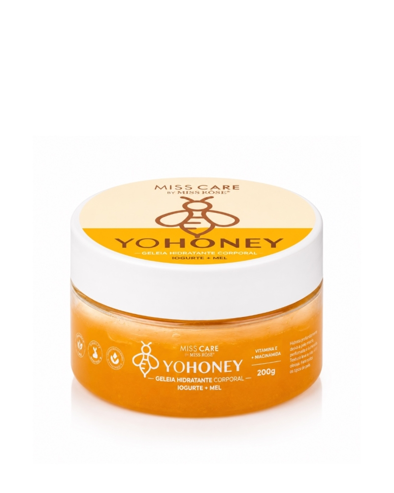 Geleia Hidratante Corporal Yohoney Iogurte + Mel 200g – Miss Rôse
