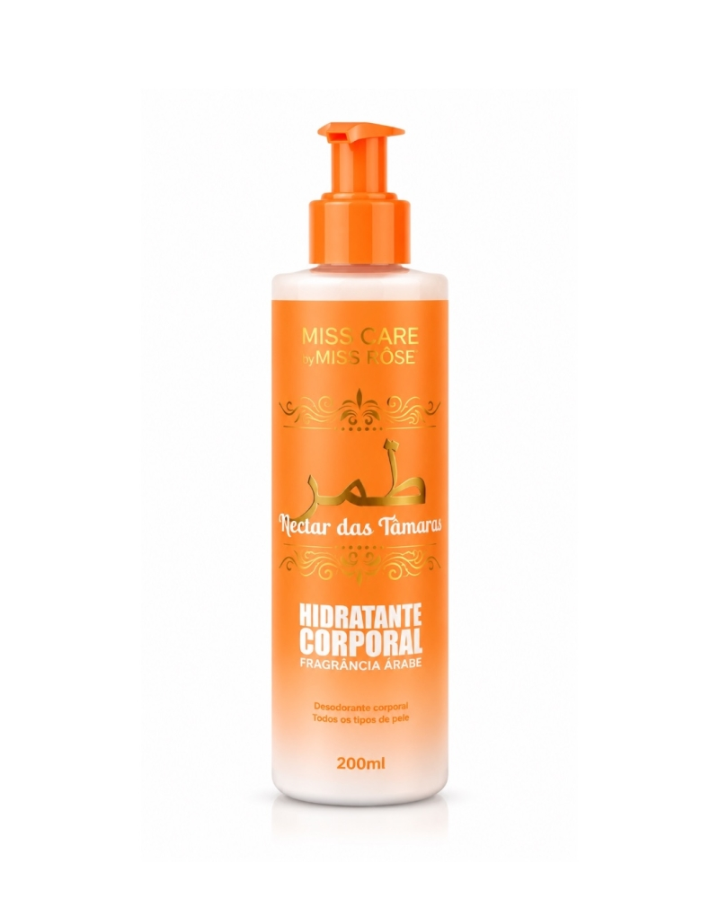 Hidratante Corporal Nectar das Tâmaras 200ml - MissRôse