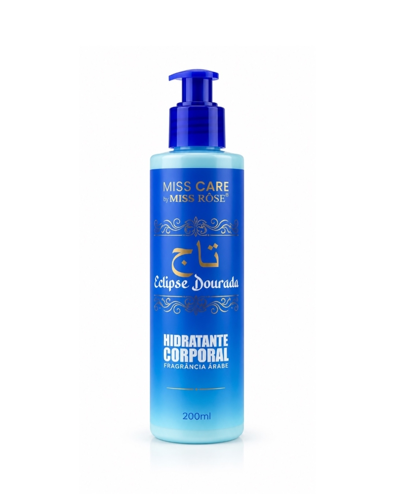 Hidratante Corporal Eclipse Dourada 200ml - MissRôse