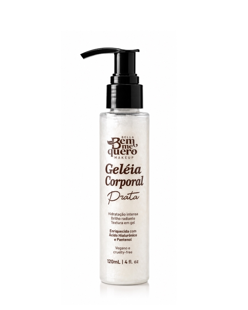 Geléia Corporal Prata 120ml - Bem Me Quero
