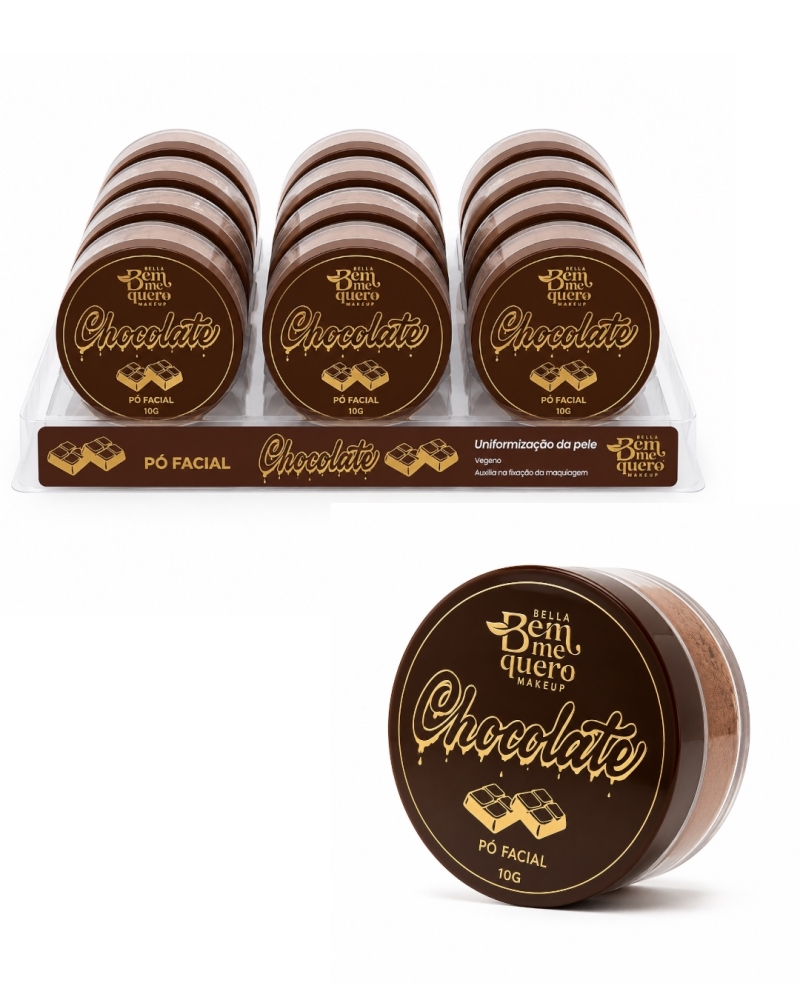 Pó Banana Chocolate 10g – Bem Me Quero | Efeito Aveludado