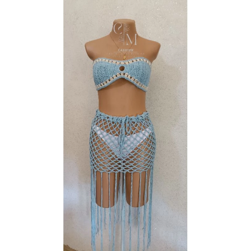 Conjunto Nina em crochê - Imagem 11