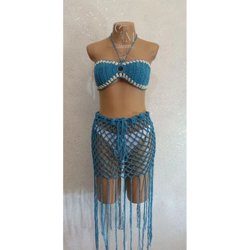Conjunto Nina em crochê - Imagem 12