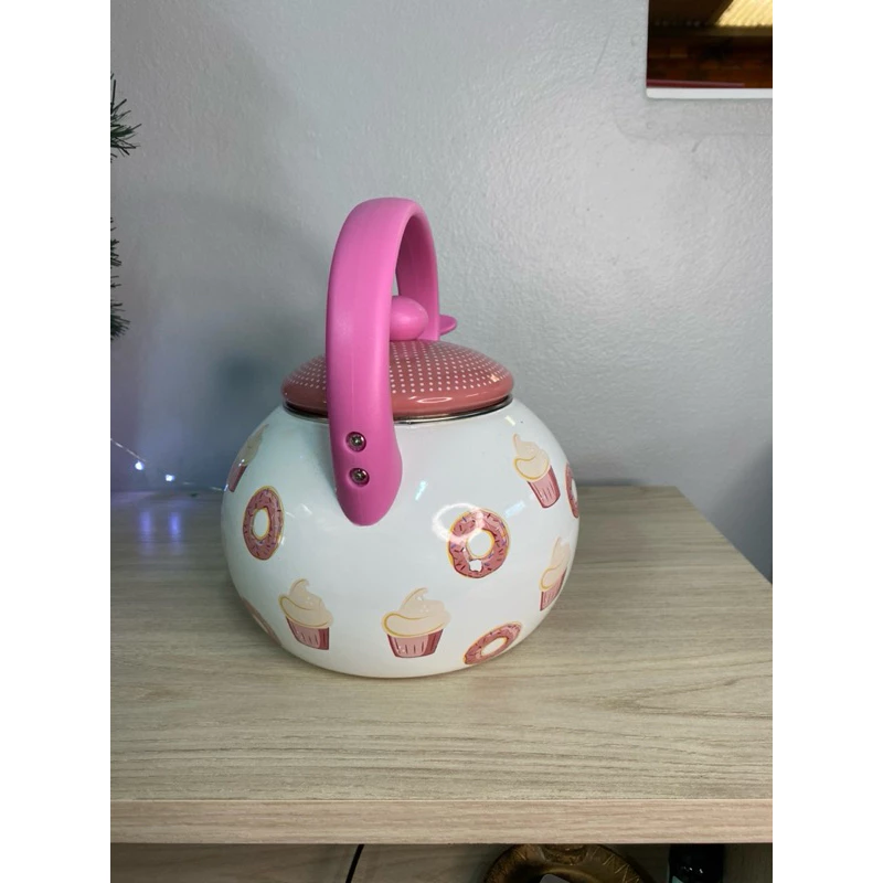 CHALEIRA ESMALTADA CAKE & DONUTS OFERTA - Imagem 2