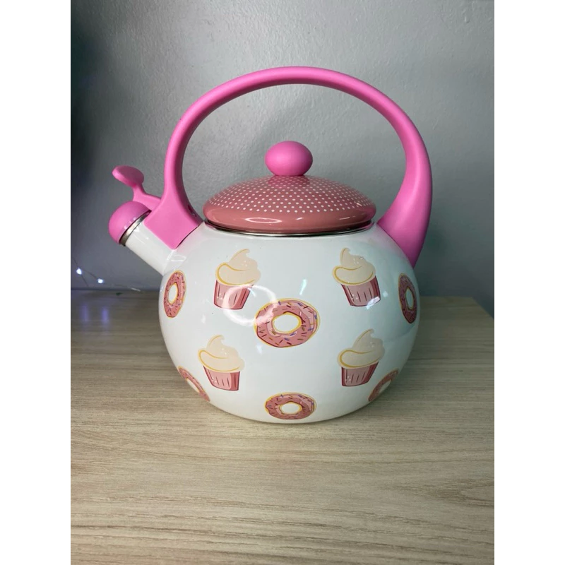 CHALEIRA ESMALTADA CAKE & DONUTS OFERTA - Imagem 4