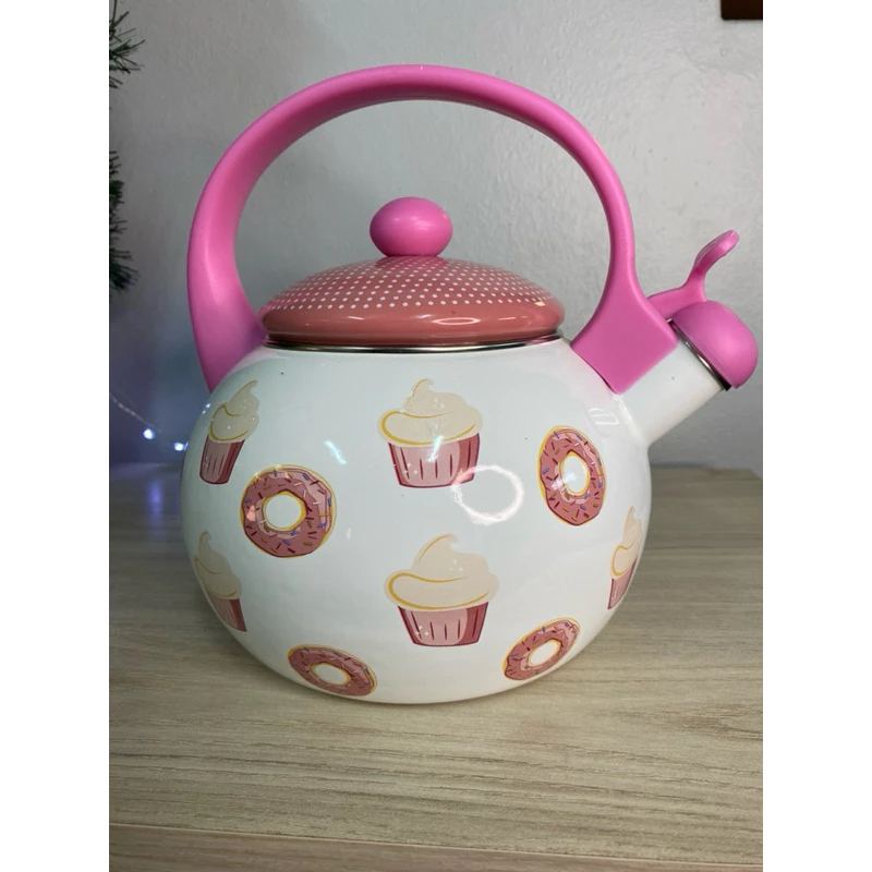 CHALEIRA ESMALTADA CAKE & DONUTS OFERTA - Imagem 5