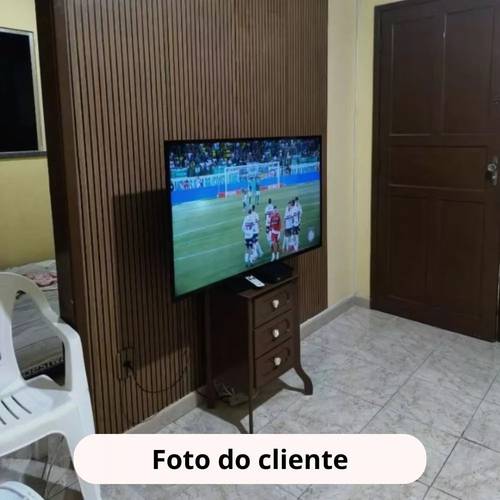 Papel de Parede Madeira 3D Adesivo Auto Colante Ripado 5 Metros e 10 Metros - Imagem 5