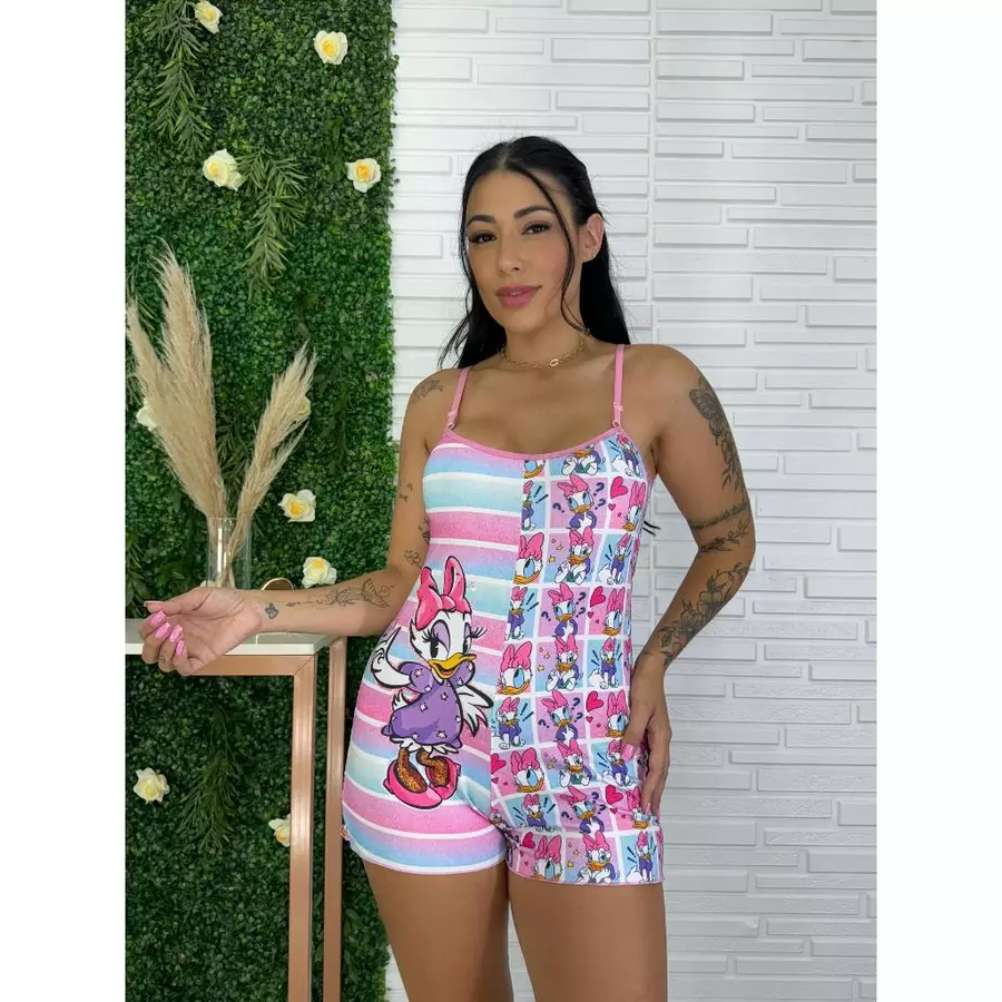 PIJAMA MACAQUINHO FEMININO ESTAMPADO 💕 - Imagem 6