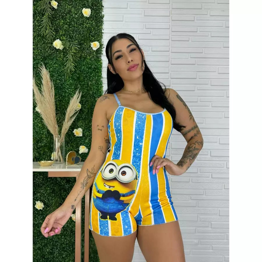 PIJAMA MACAQUINHO FEMININO ESTAMPADO 💕 - Imagem 5