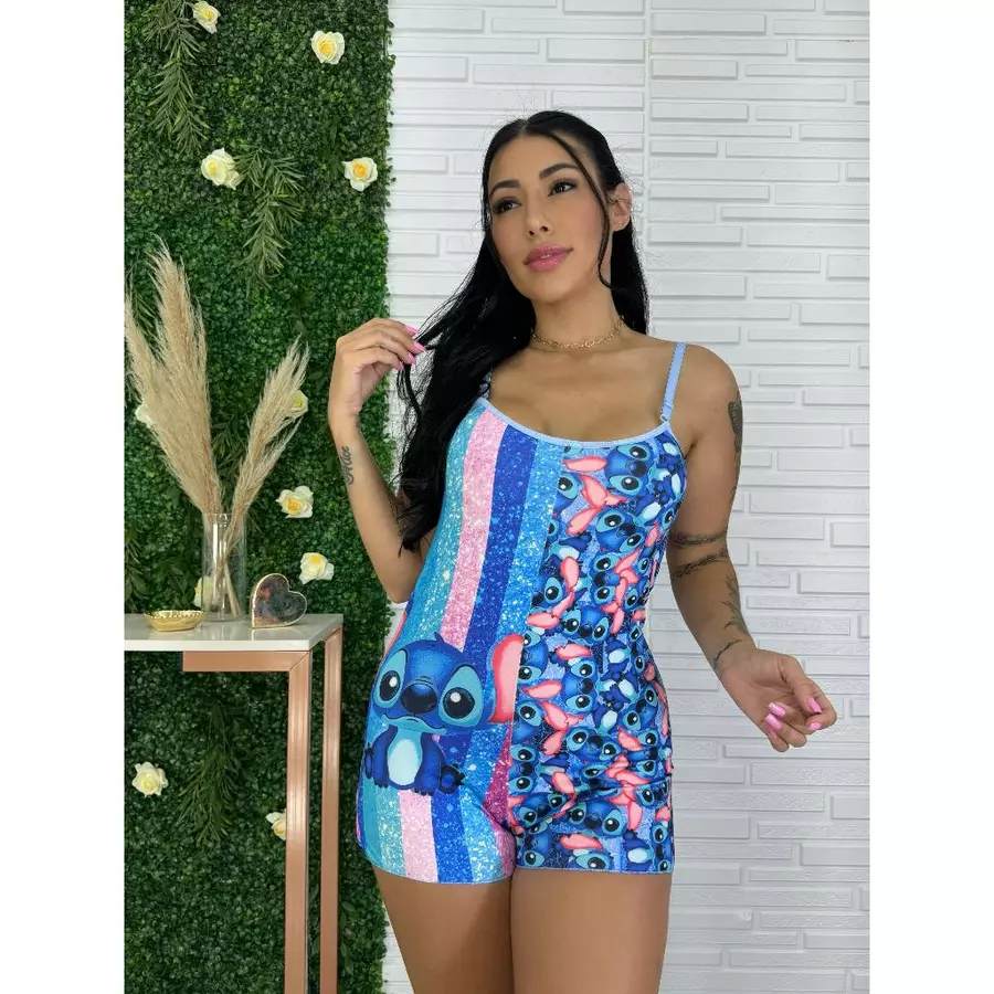 PIJAMA MACAQUINHO FEMININO ESTAMPADO 💕 - Imagem 3
