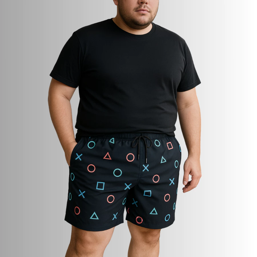 Bermuda Plus Size Treino Fitness Academia Masculina - Imagem 15
