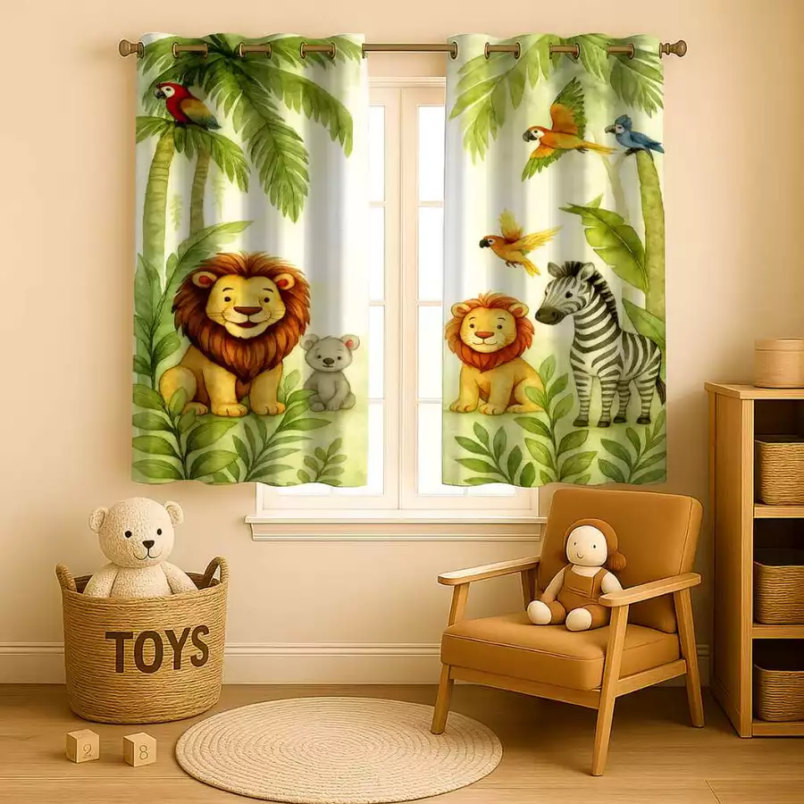 Cortina Baby Infantil 2,00m x 1,50m - Imagem 4