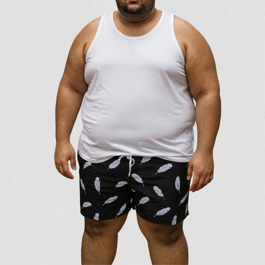 Bermuda Plus Size Treino Fitness Academia Masculina - Imagem 12