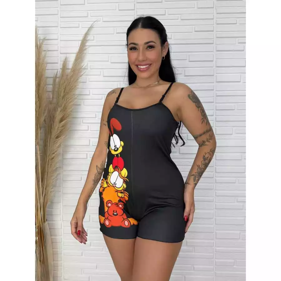 PIJAMA MACAQUINHO FEMININO ESTAMPADO 💕 - Imagem 7