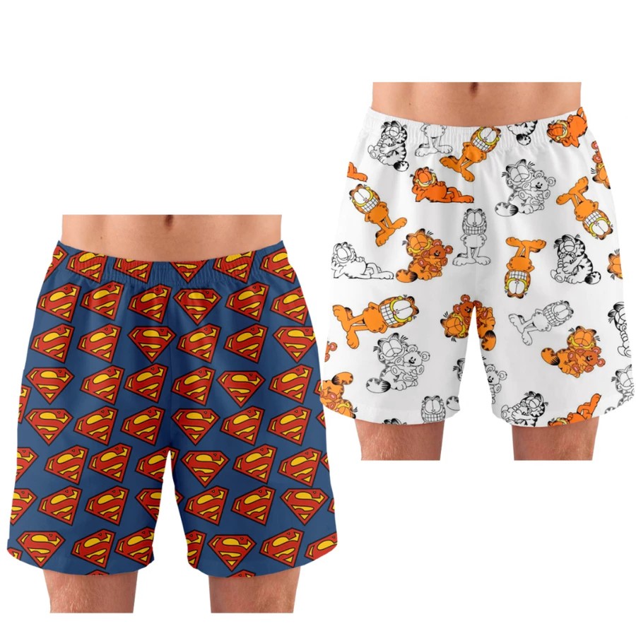 Kit 2 Pijamas Masculino Samba Canção Short Para Dormir - Imagem 2