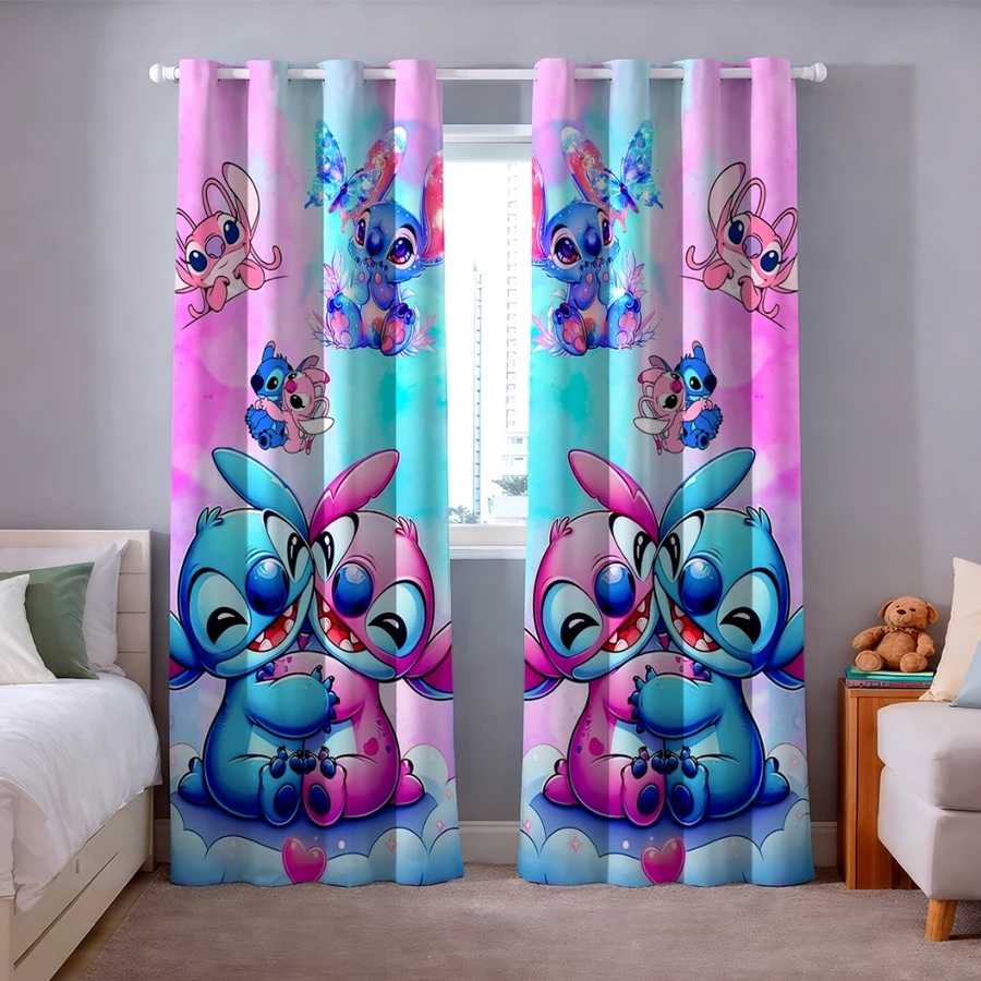 Cortina Stitch 3,00 x 2,20 m – Quarto Infantil - Imagem 3