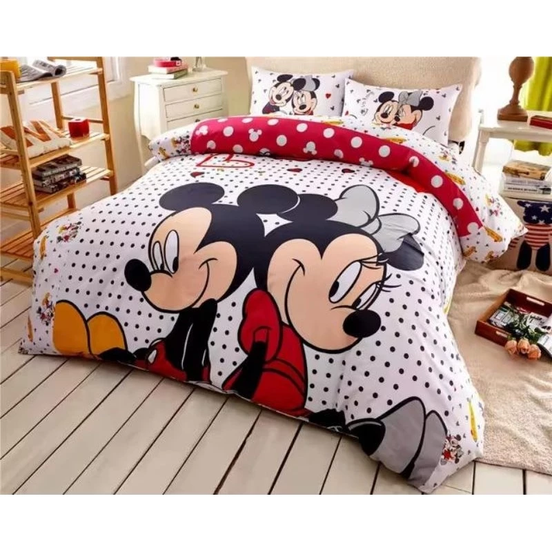 Edredom Casal Veste Cama Queen 3 Peças Infantil – 2 Fronhas + Edredom