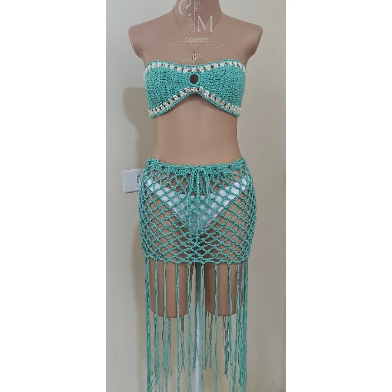 Conjunto Nina em crochê - Imagem 7