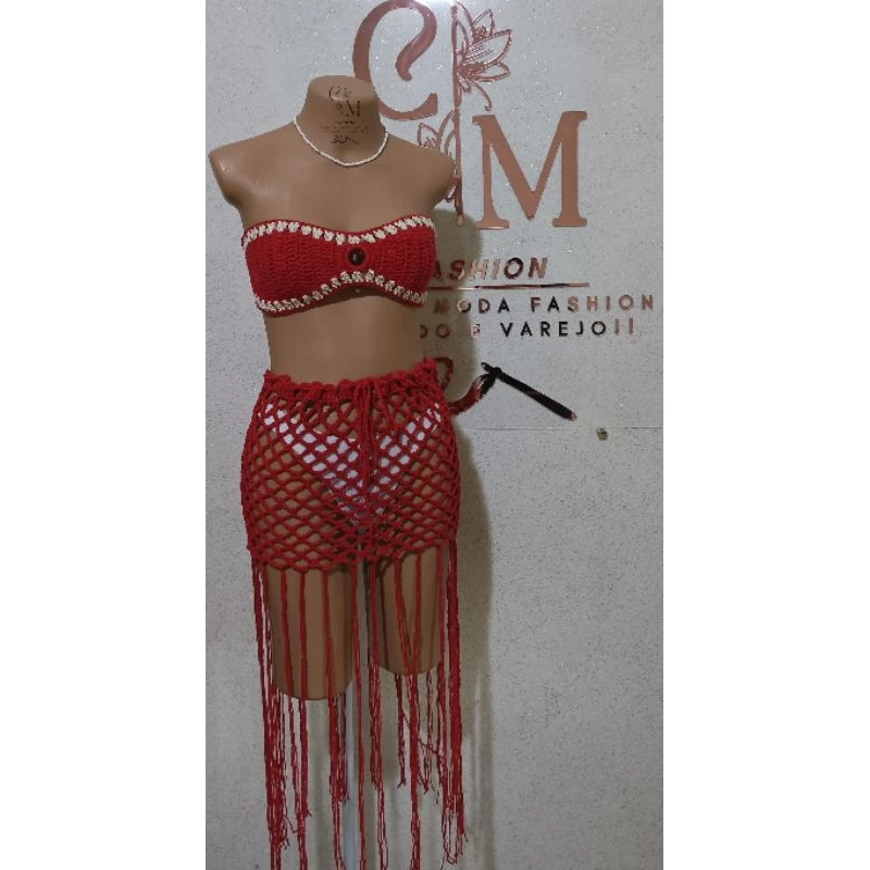 Conjunto Nina em crochê - Imagem 8