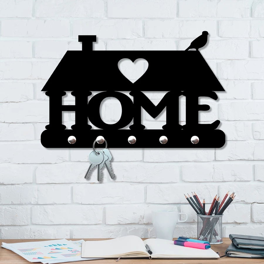 Porta-Chaves Decorativo Autocolante 3mm – Praticidade e Estilo - Imagem 5