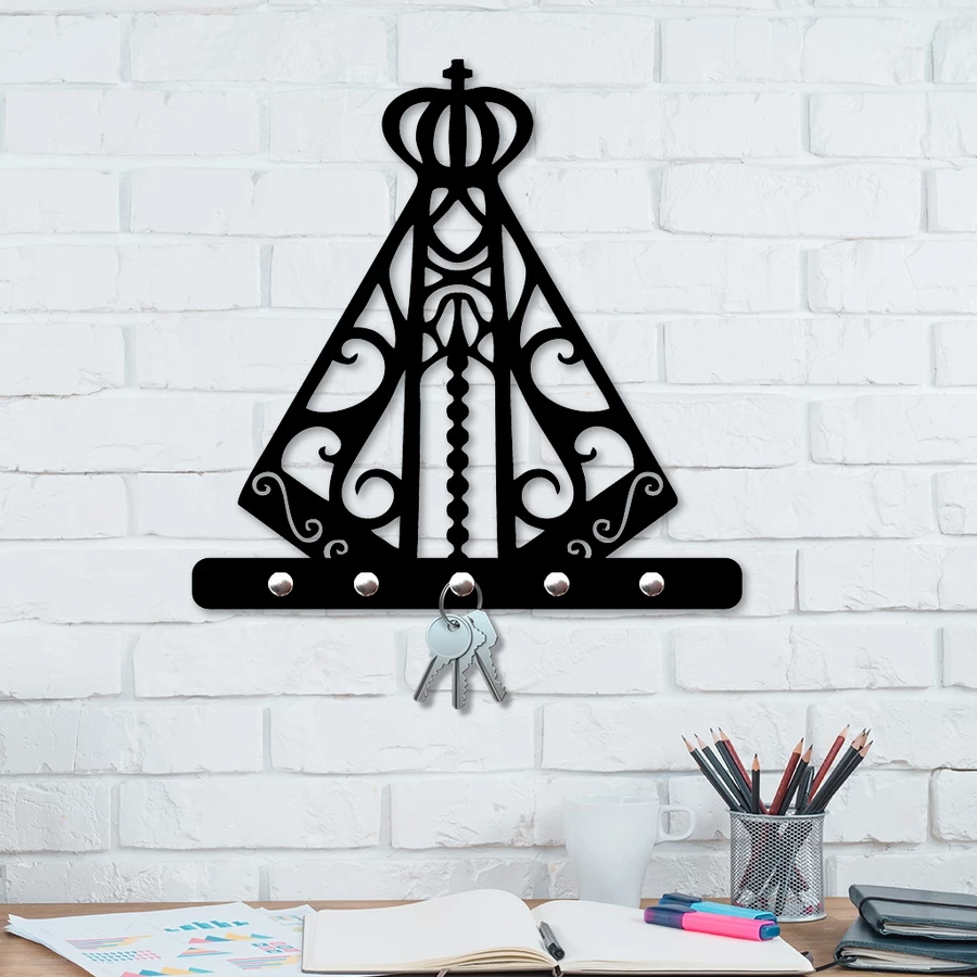 Porta-Chaves Decorativo Autocolante 3mm – Praticidade e Estilo