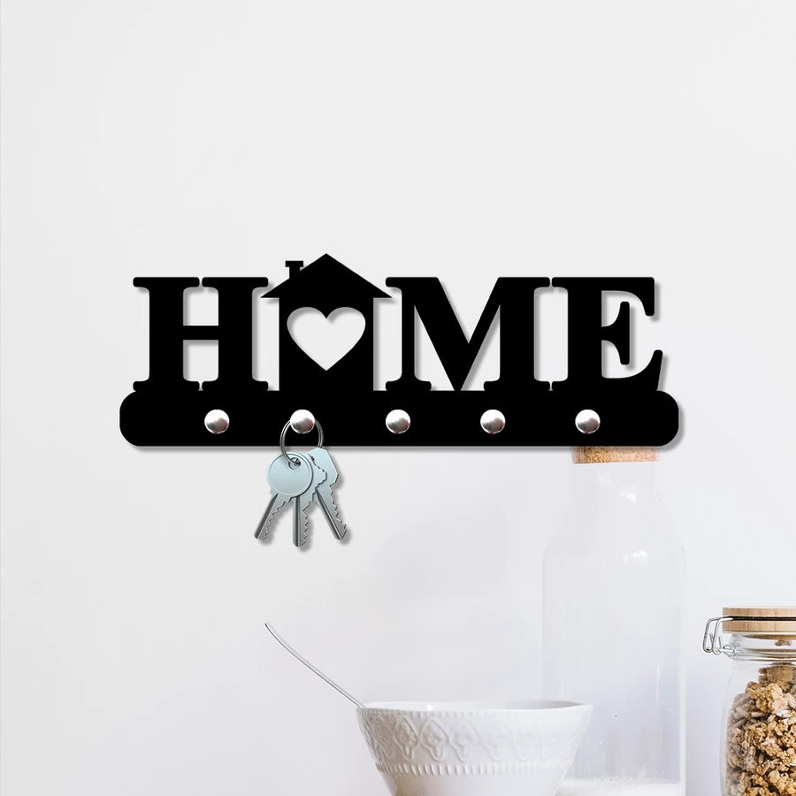 Porta-Chaves Decorativo Autocolante 3mm – Praticidade e Estilo - Imagem 2