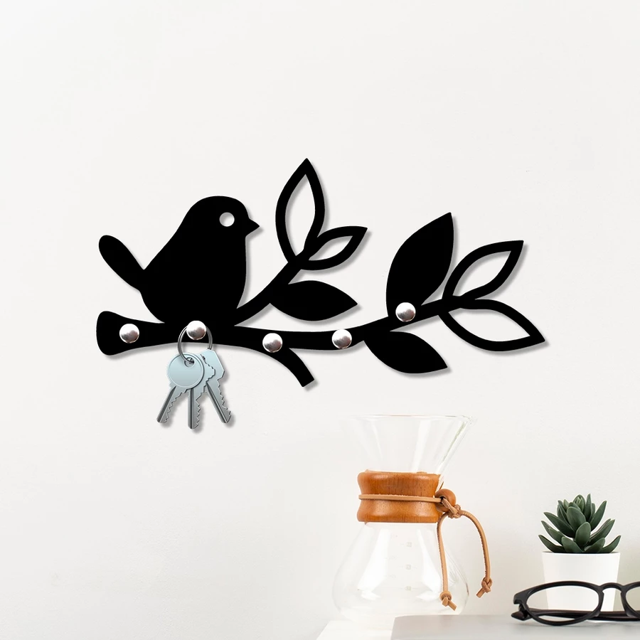 Porta-Chaves Decorativo Autocolante 3mm – Praticidade e Estilo - Imagem 3