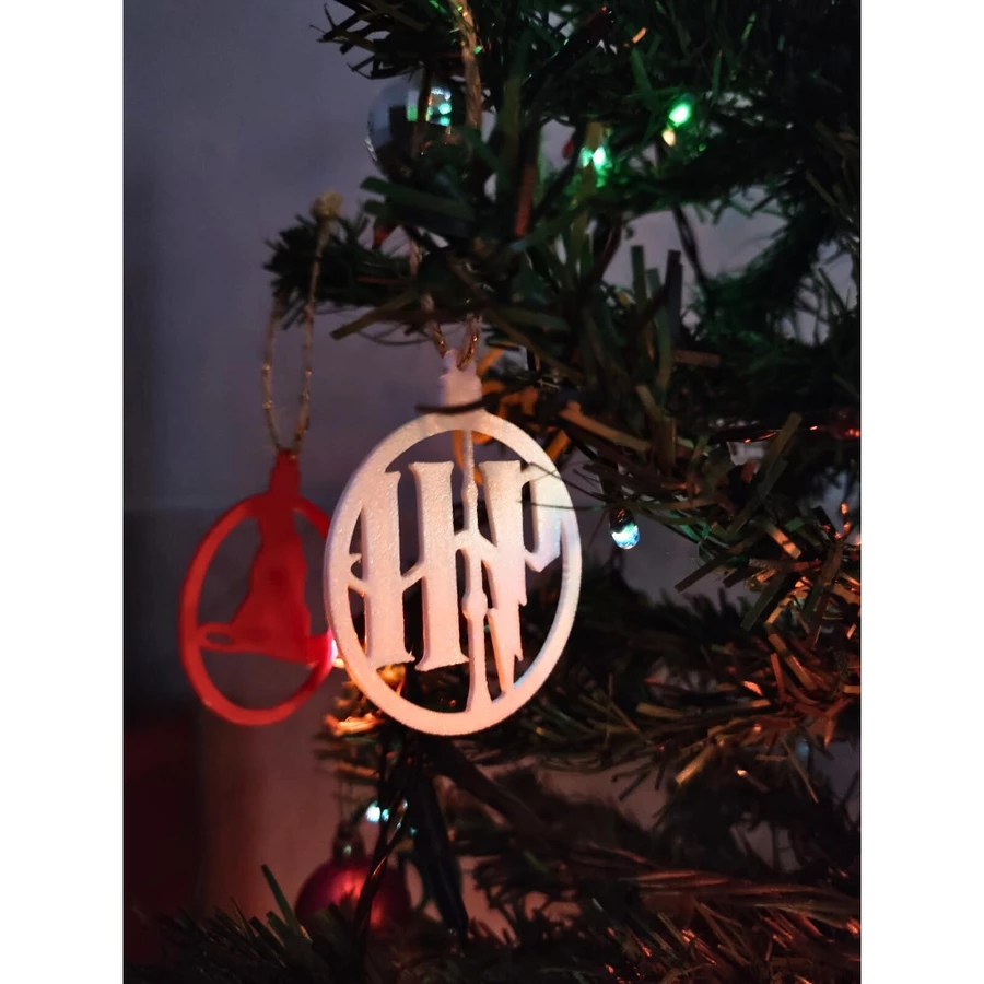 Kit 9 Enfeites de Natal Harry Potter – Hogwarts - Imagem 2