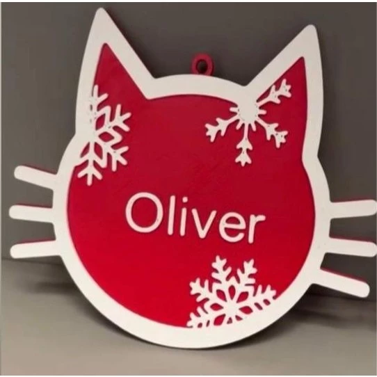 ✨ Enfeite de Natal Personalizado – Patinha com Nome ✨ - Imagem 3