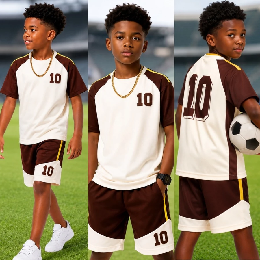 Conjunto Infantil Menino Verão – Camisa + Short Dry-Fit - Imagem 3