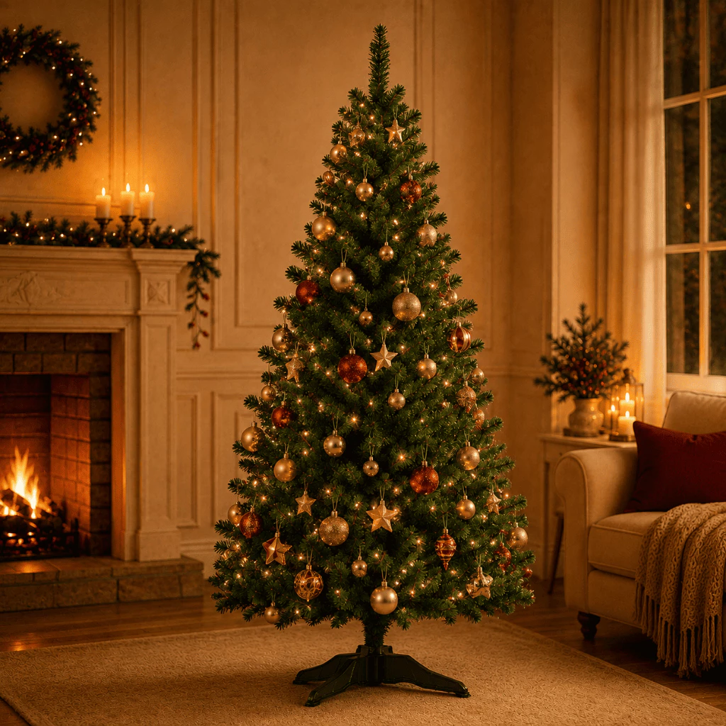 🎄 Árvore de Natal Verde 150cm – 220 Galhos - Imagem 7