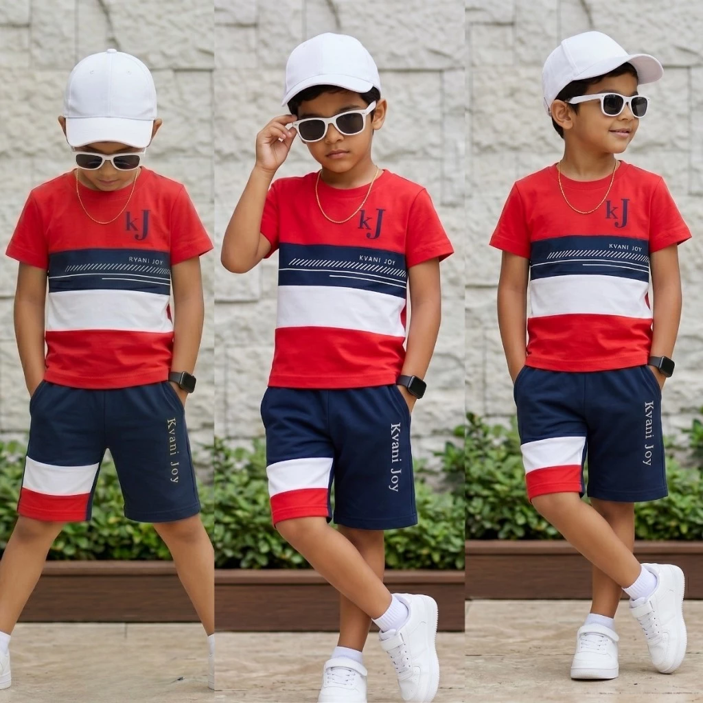 Conjunto Infantil Menino Verão – Camisa + Short Dry-Fit - Imagem 2