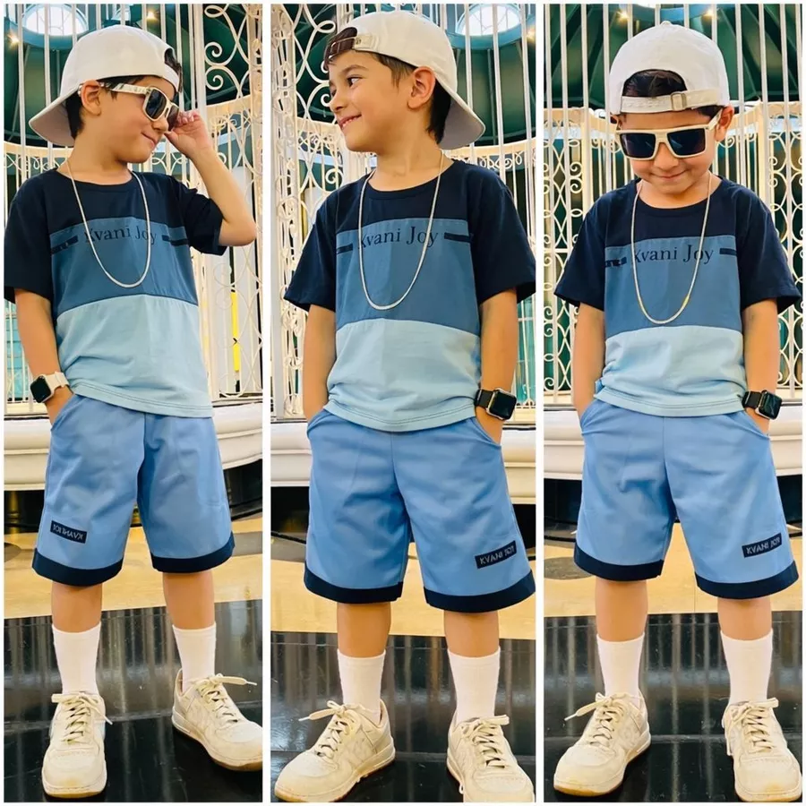 Conjunto Verão Infantil Menino – Blusa e Short - Imagem 8