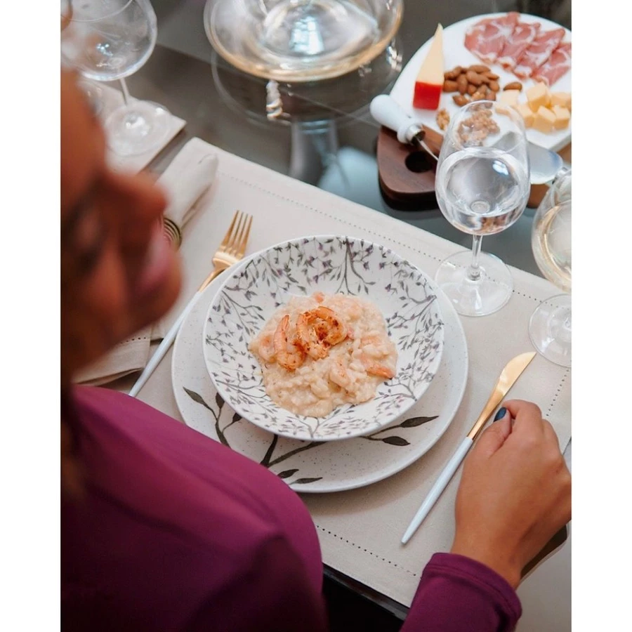 Aparelho de Jantar 20 Peças Lilac Oxford - Imagem 7