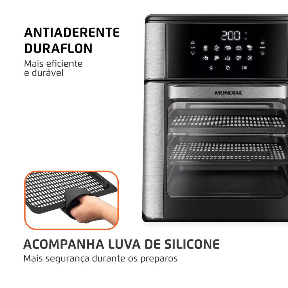 Air Fryer Oven Mondial 12L 127V - Imagem 8